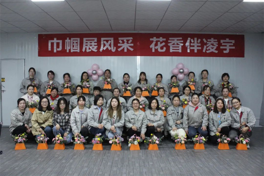 玫瑰亦鏗鏘，凌宇女工有力量！