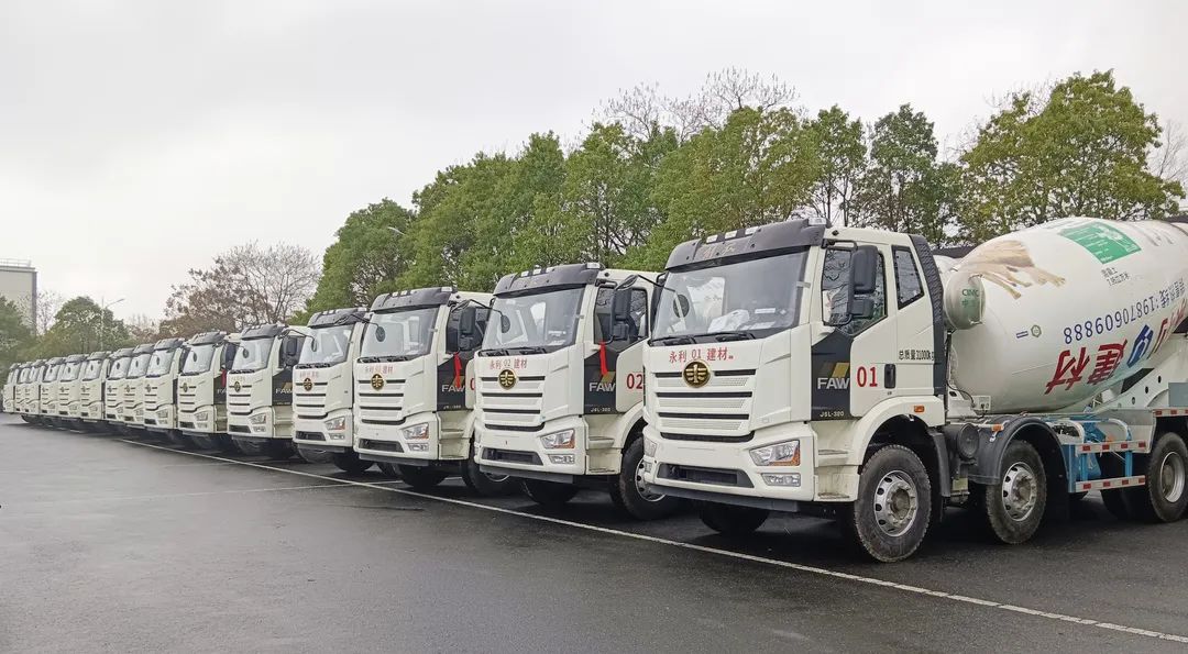 聯(lián)合交付共贏未來！全新解放&凌宇J6L攪拌車首亮相！